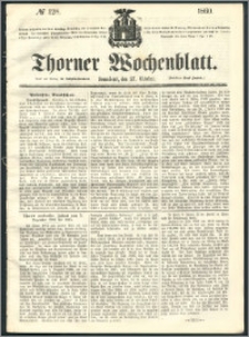 Thorner Wochenblatt 1860, No. 128