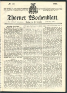 Thorner Wochenblatt 1860, No. 138