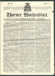 Thorner Wochenblatt 1860, No. 142