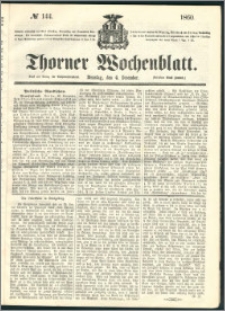 Thorner Wochenblatt 1860, No. 144