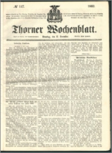 Thorner Wochenblatt 1860, No. 147