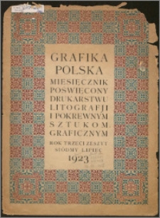 Grafika Polska 1923, R. 3 z. 7
