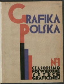 Grafika Polska 1926, R. 4 nr 1