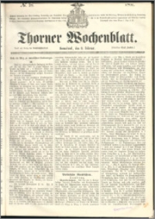 Thorner Wochenblatt 1861, No. 18