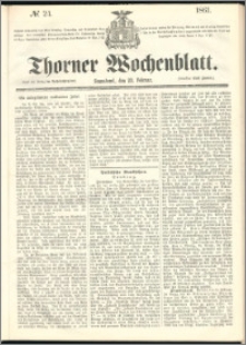 Thorner Wochenblatt 1861, No. 24