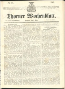 Thorner Wochenblatt 1861, No. 30