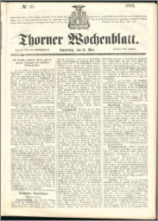 Thorner Wochenblatt 1861, No. 35