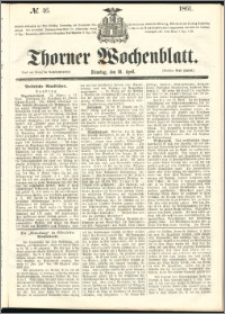 Thorner Wochenblatt 1861, No. 46