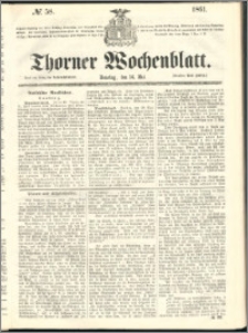 Thorner Wochenblatt 1861, No. 58