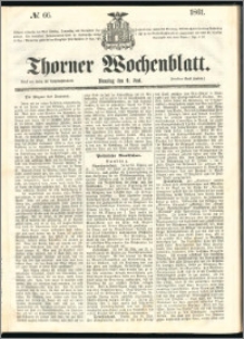 Thorner Wochenblatt 1861, No. 66
