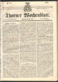 Thorner Wochenblatt 1861, No. 90