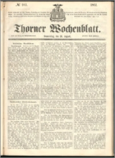 Thorner Wochenblatt 1861, No. 103