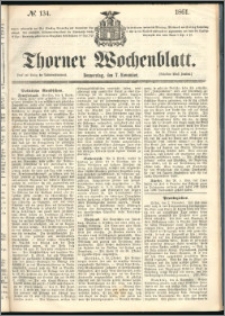 Thorner Wochenblatt 1861, No. 134