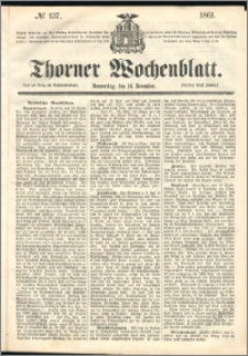 Thorner Wochenblatt 1861, No. 137