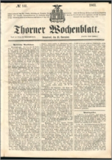Thorner Wochenblatt 1861, No. 141