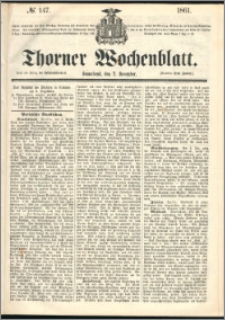 Thorner Wochenblatt 1861, No. 147