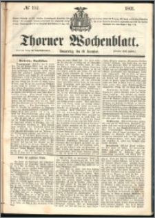 Thorner Wochenblatt 1861, No. 152