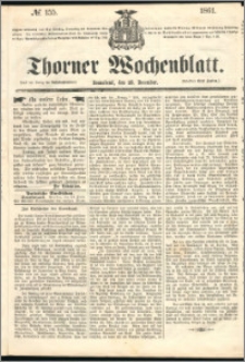 Thorner Wochenblatt 1861, No. 155