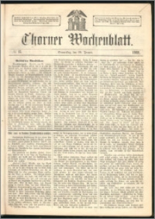 Thorner Wochenblatt 1862, No. 13 + Beilage