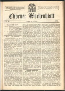 Thorner Wochenblatt 1862, No. 39 + Beilage