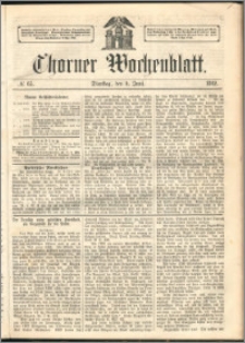 Thorner Wochenblatt 1862, No. 65 + Extra Beilage