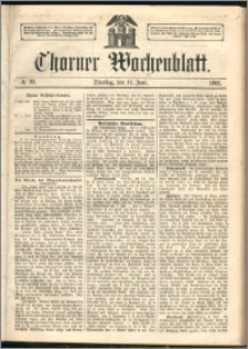 Thorner Wochenblatt 1862, No. 70 + Beilage