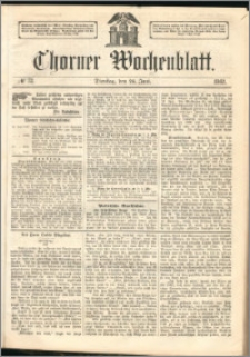 Thorner Wochenblatt 1862, No. 73