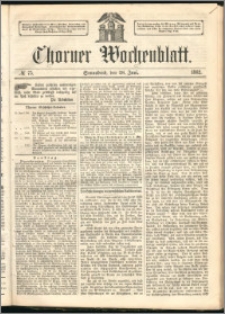 Thorner Wochenblatt 1862, No. 75