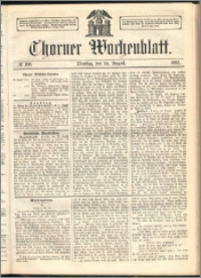 Thorner Wochenblatt 1862, No. 100 + Beilage