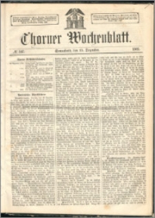 Thorner Wochenblatt 1862, No. 147 + Beilage