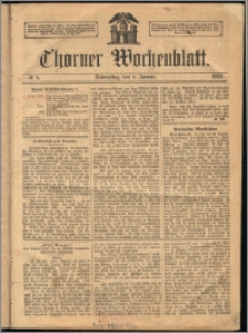 Thorner Wochenblatt 1863, No. 1+ Extra Beilage