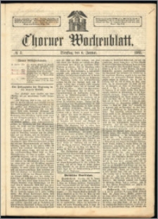 Thorner Wochenblatt 1863, No. 3