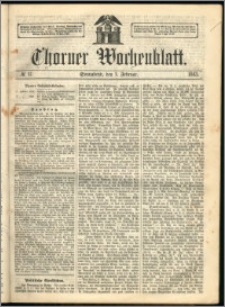 Thorner Wochenblatt 1863, No. 17