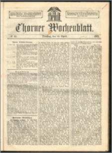 Thorner Wochenblatt 1863, No. 44