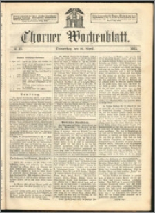 Thorner Wochenblatt 1863, No. 45