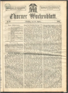 Thorner Wochenblatt 1863, No. 50