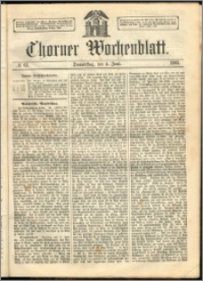 Thorner Wochenblatt 1863, No. 65