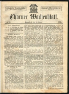 Thorner Wochenblatt 1863, No. 69 + Extra Beilage