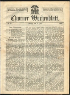 Thorner Wochenblatt 1863, No. 82