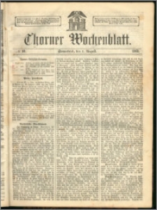 Thorner Wochenblatt 1863, No. 90