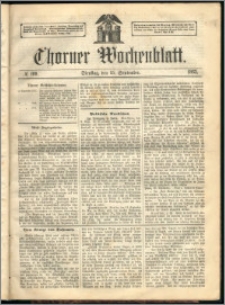 Thorner Wochenblatt 1863, No. 109