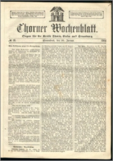 Thorner Wochenblatt 1864, No. 13 + Beilage