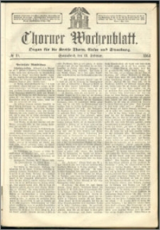 Thorner Wochenblatt 1864, No. 19 + Beilage