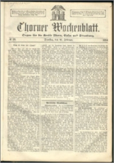 Thorner Wochenblatt 1864, No. 20 + Beilage