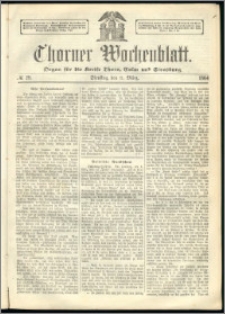 Thorner Wochenblatt 1864, No. 29 + Beilage