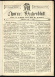 Thorner Wochenblatt 1864, No. 47