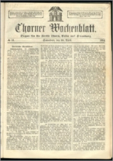 Thorner Wochenblatt 1864, No. 51 + Beilage