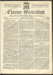 Thorner Wochenblatt 1864, No. 54 + Beilage