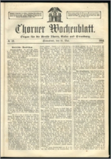 Thorner Wochenblatt 1864, No. 59 + Beilage