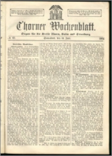 Thorner Wochenblatt 1864, No. 68 + Beilage